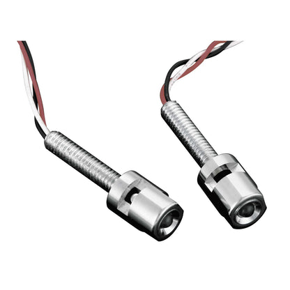 Kuryakyn License Plate Bolt Light with Red Accent Light 9398_100287