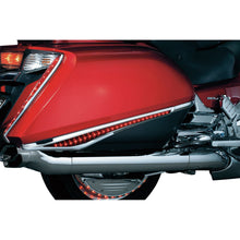 Kuryakyn Saddlebag Swoops - Chrome - Red Lenses 3232_412786