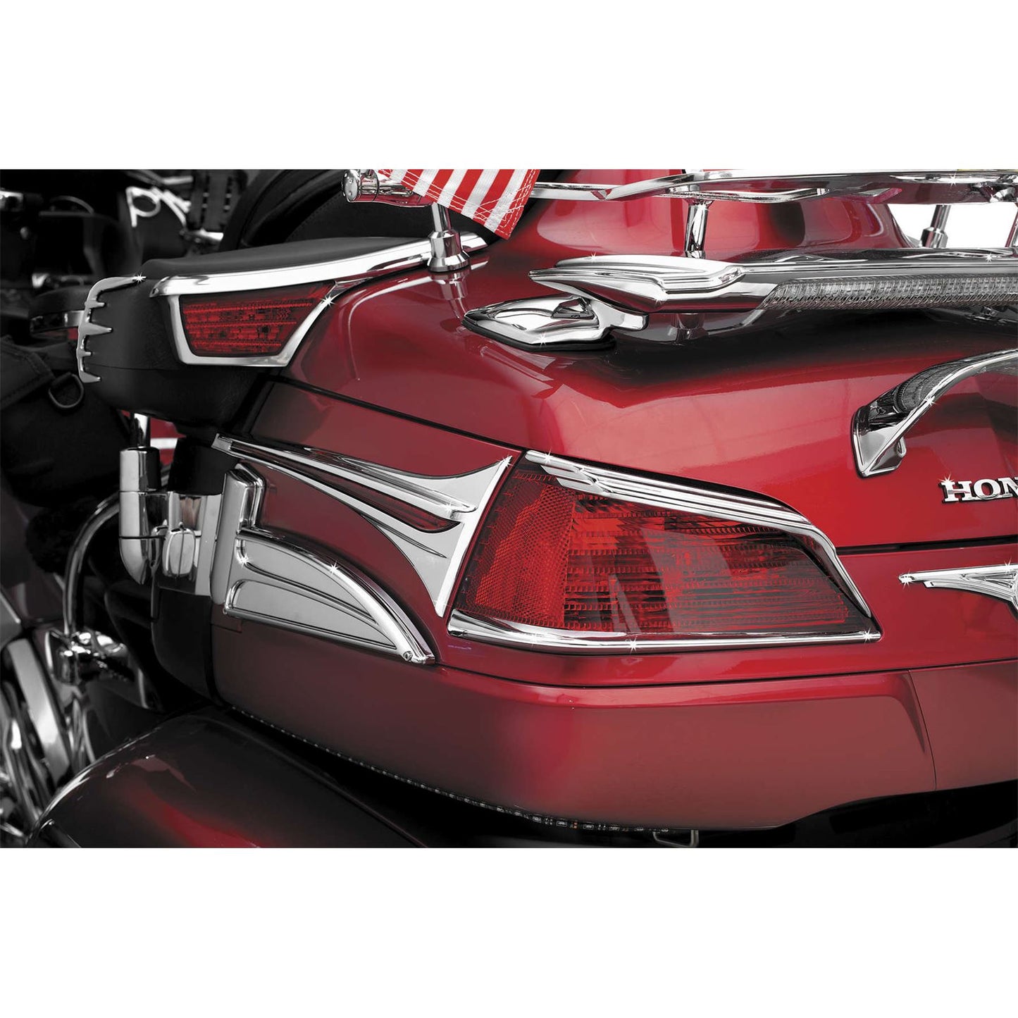 Kuryakyn Trunk Accent Swoop - For Honda GL 1800 '01-17 OPEN-BOX 3233_1493667