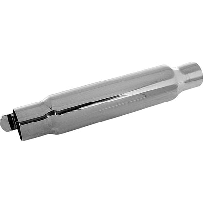 2FastMoto 12" Chrome Shorty Slip-On Muffler Cafe Racer for Motorcycles [MPN: 80-03310]_100300