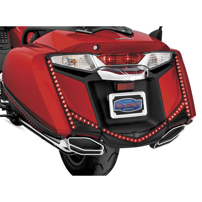 Kuryakyn LED Rear Fender Tip - Gloss Black For Honda GL1800 '12-17 3248_100308