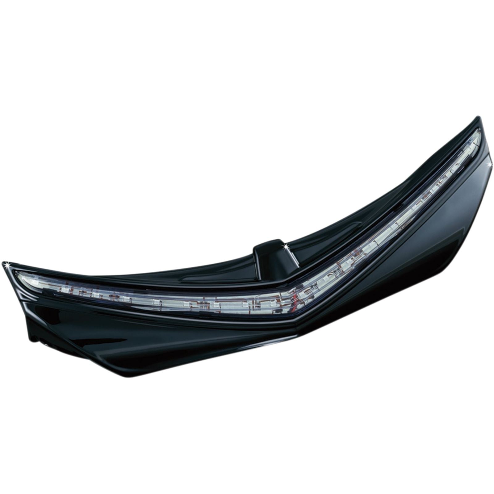 Kuryakyn LED Rear Fender Tip - Gloss Black For Honda GL1800 '12-17 OPEN-BOX 3248_1493672