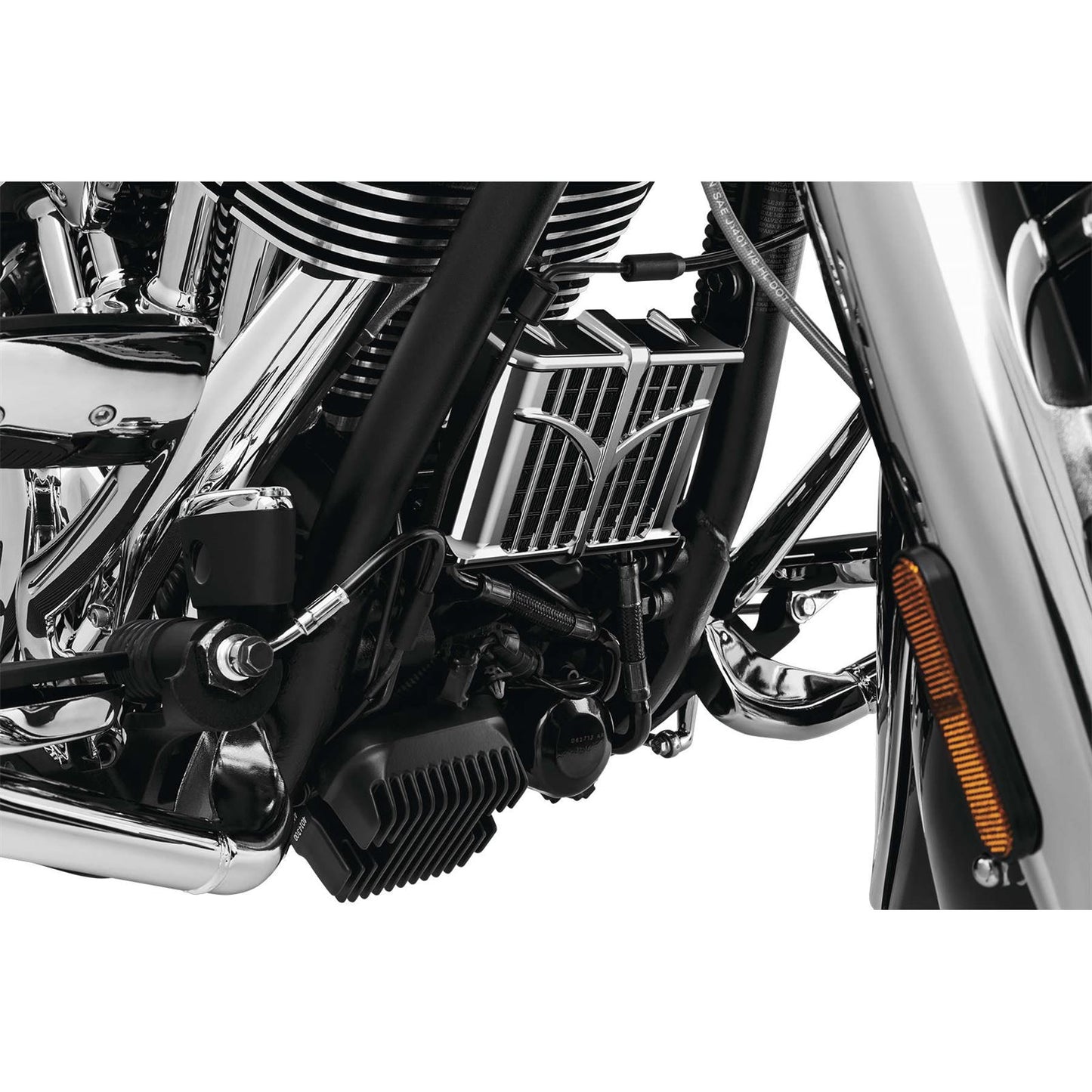 Kuryakyn Oil Cooler Cover - Chrome for Indian 5640_100365