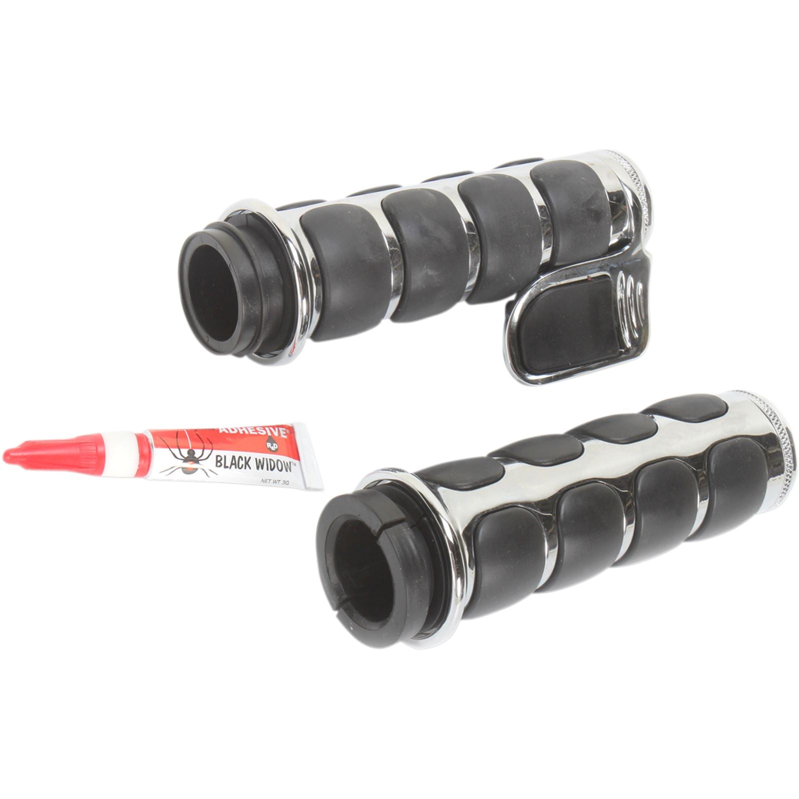 Kuryakyn Chrome ISO®-Grips for Throttle-by-Wire 6343_410898