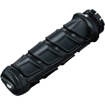 Kuryakyn Gloss Black Kinetic™ Grips 6353_410892