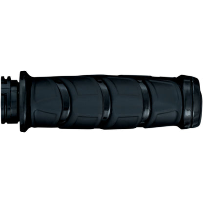 Kuryakyn Gloss Black Kinetic™ Grips 6353_410893