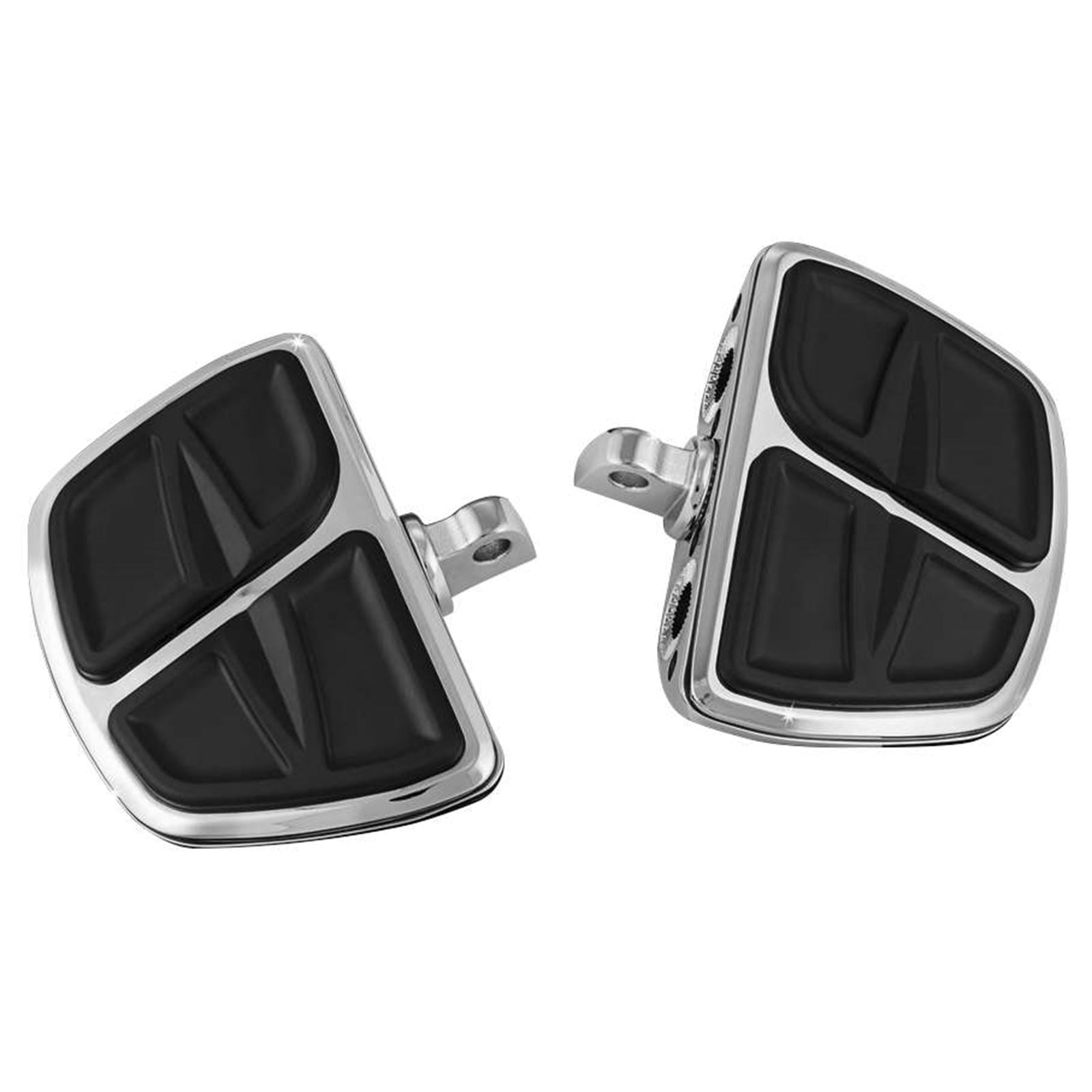Kuryakyn Mini Boards with Adapter - Chrome 7610_100431
