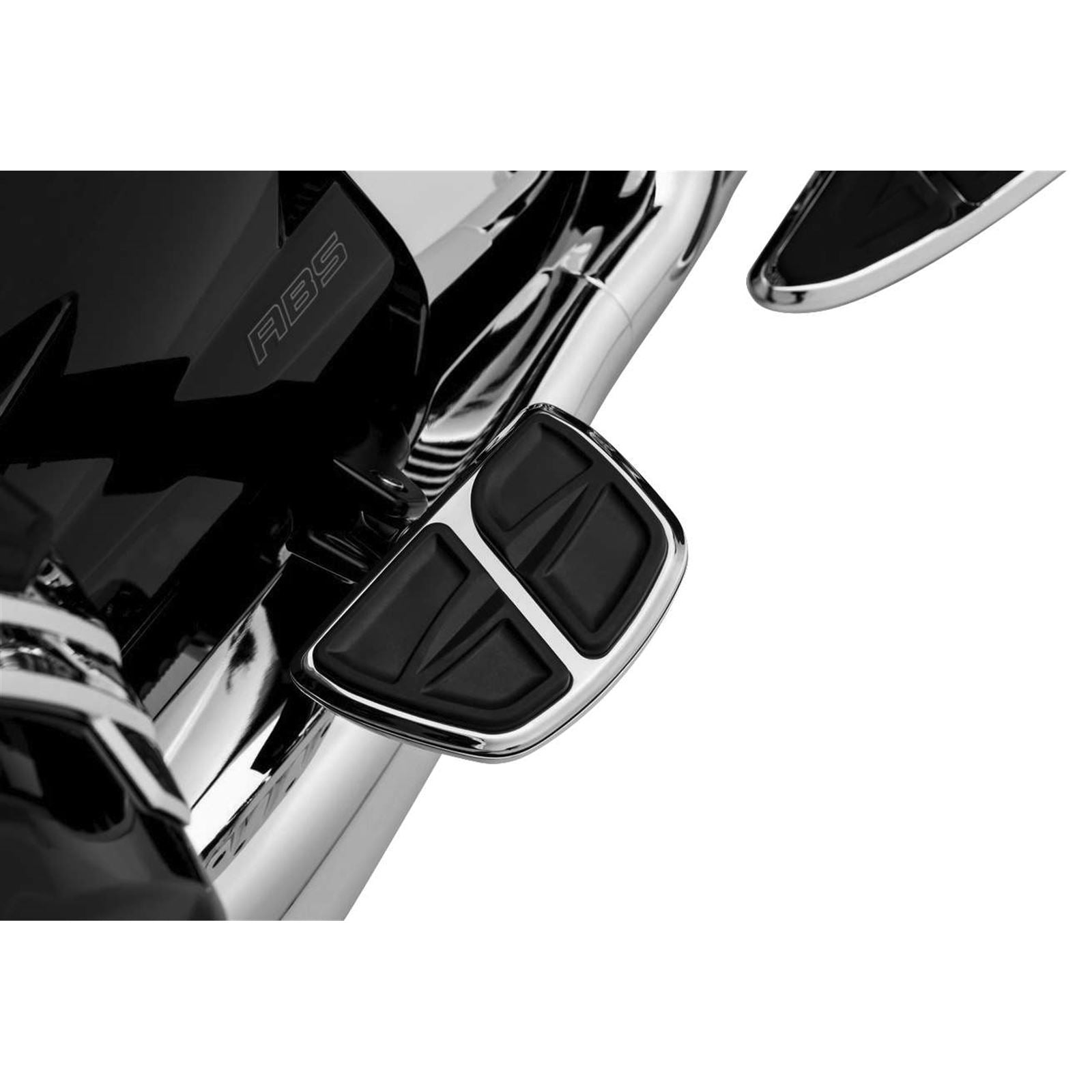 Kuryakyn Mini Boards with Adapter - Chrome 7610_100432