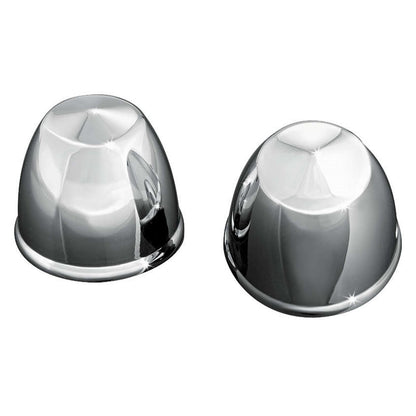 Kuryakyn Axle Caps - Peaked - Chrome 1224_100576