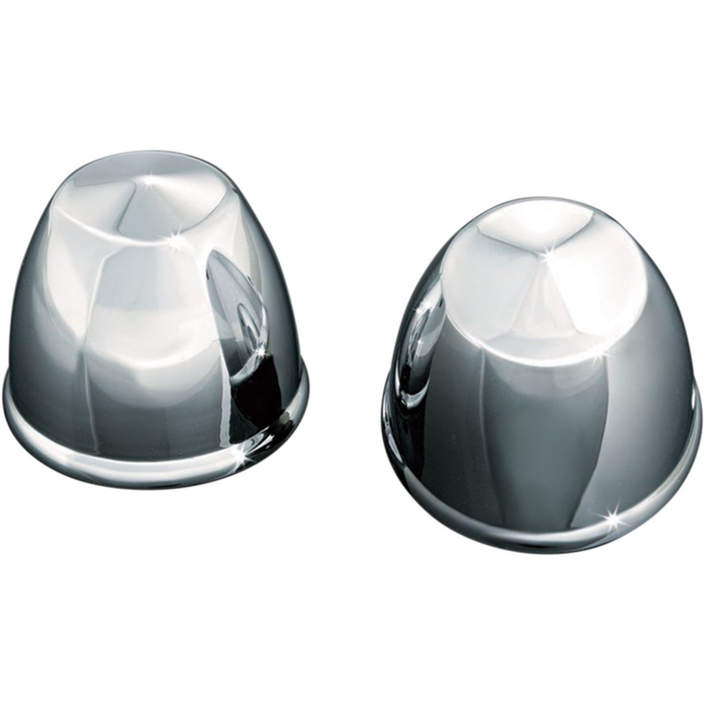 Kuryakyn Axle Caps - Peaked - Chrome 1224_410513