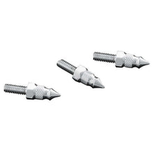 Kuryakyn Windshield Screw Chrome Mounting Spikes 3 Pack For Harley '96-13 OPEN-BOX 1369_1493674