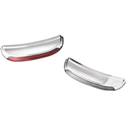 Kuryakyn LED Turn Signal Bar Filler Panels Lighted - Red Lens 3154_412754