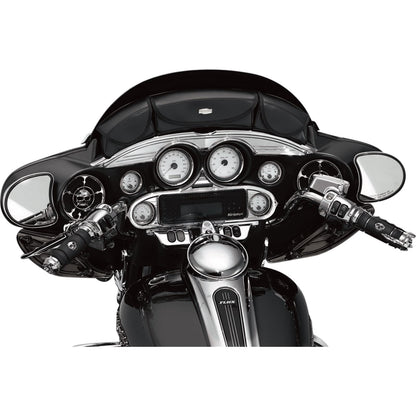 Kuryakyn Stereo Accent for Many Motorcycle Brands '86-19 - Chrome Finish  OPEN-BOX 3765_1493681
