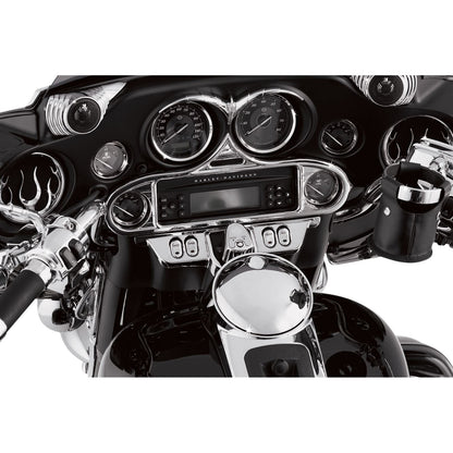 Kuryakyn Stereo Accent for Many Motorcycle Brands '86-19 - Chrome Finish  OPEN-BOX 3765_1493683