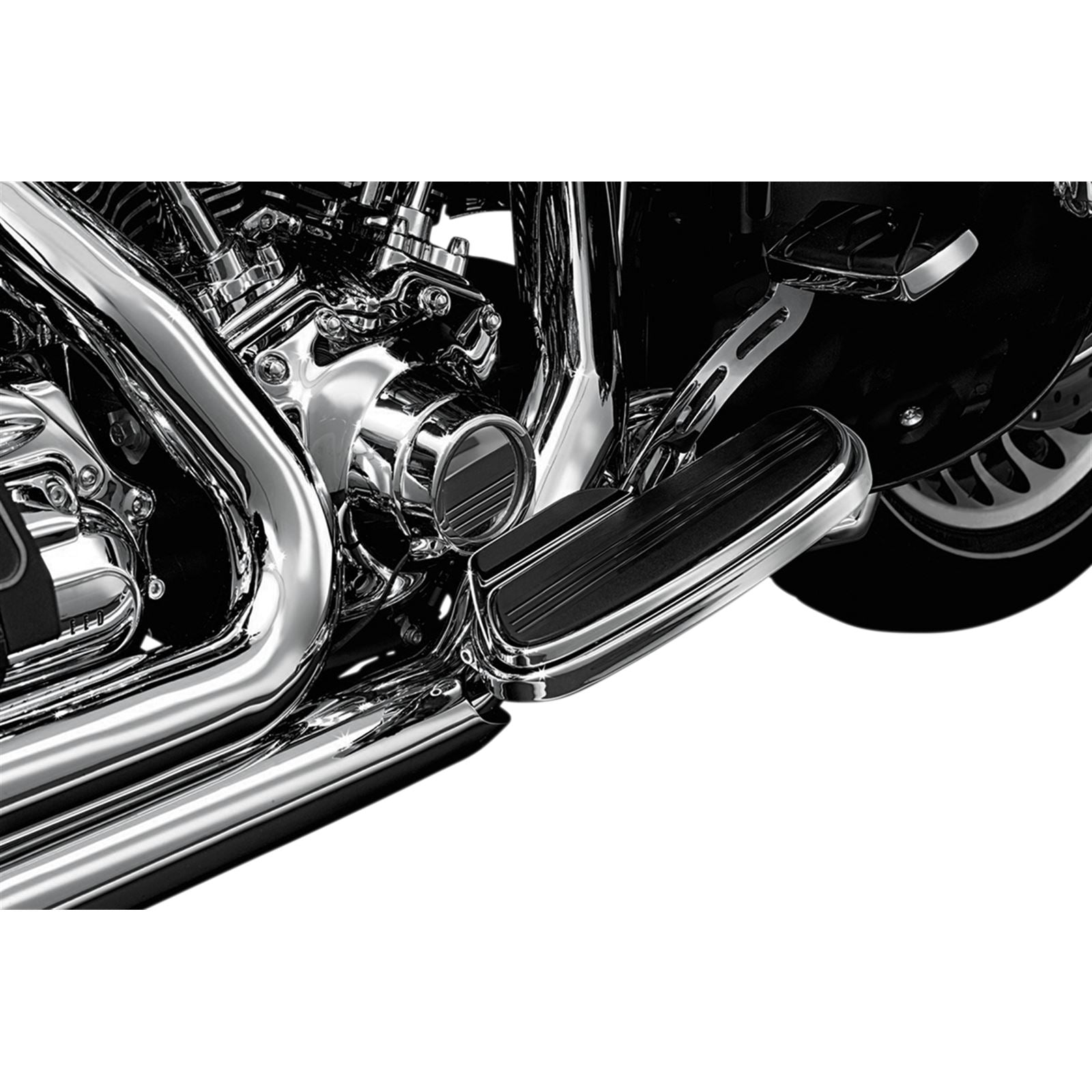 Kuryakyn Floorboard Exhaust Boot Guards Traditional Right 7544_412126