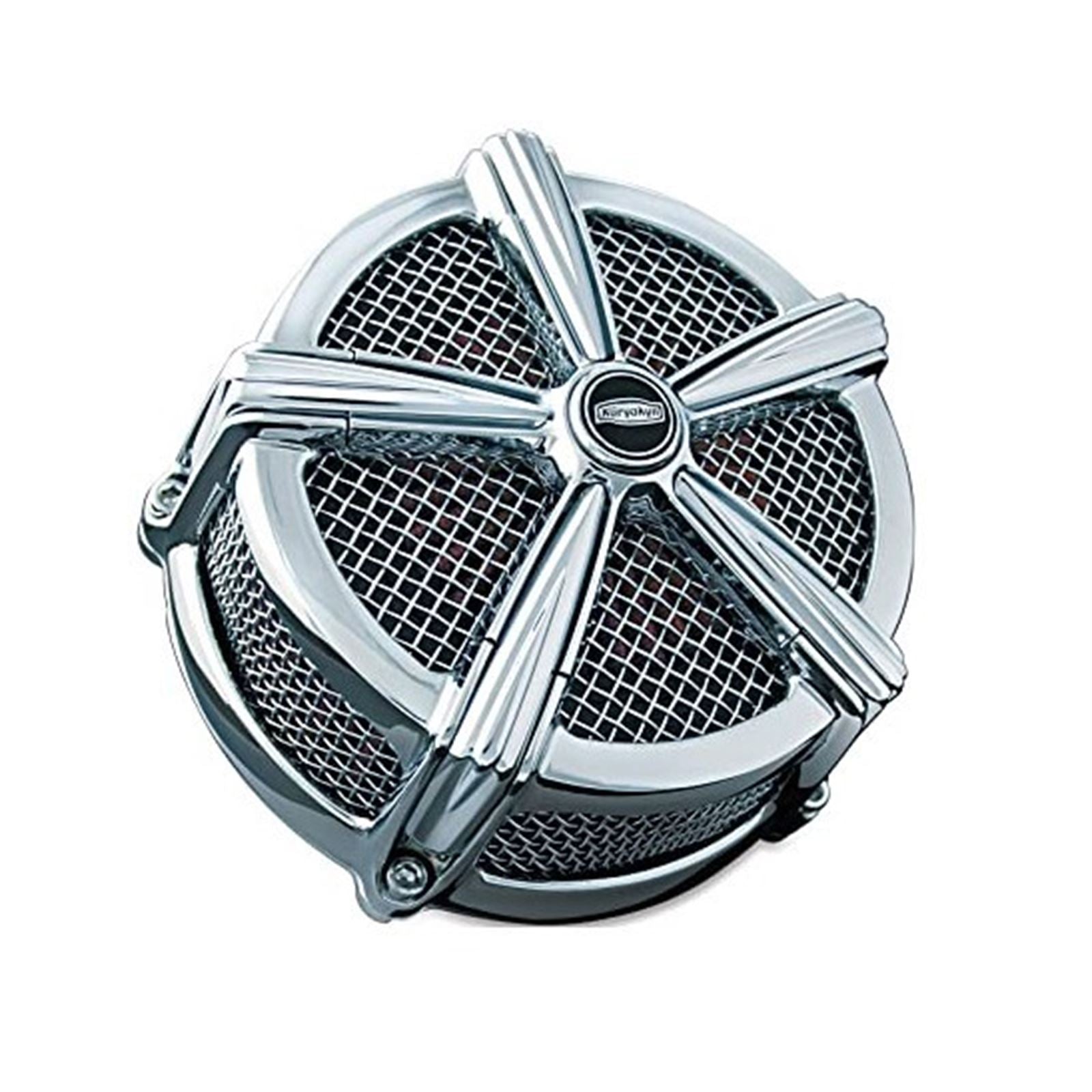 Kuryakyn Mach 2 Air Cleaner - Custom Applications - Chrome  OPEN-BOX 9451_1524181