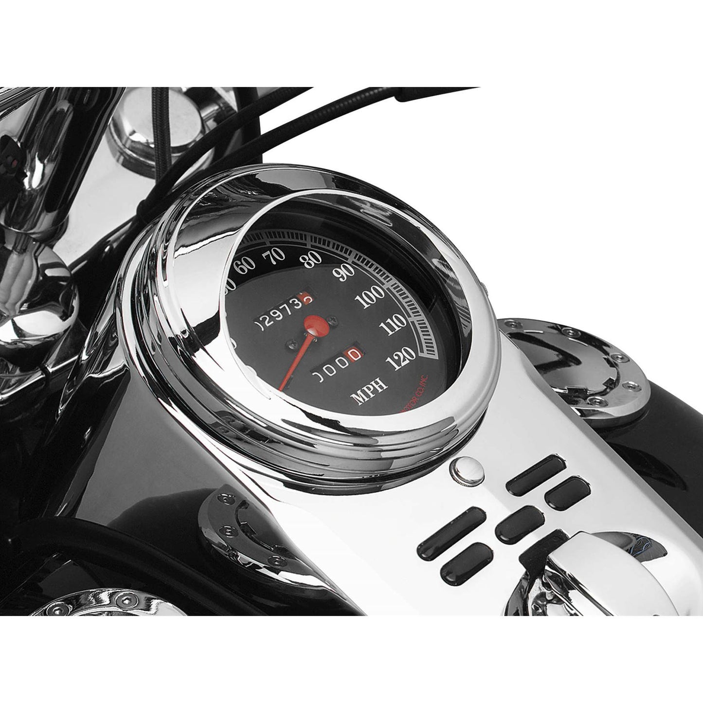 Kuryakyn Speedometer with Visor 112_100733