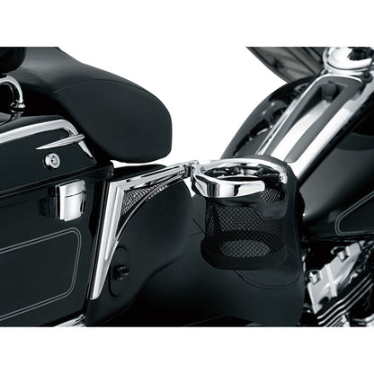 Kuryakyn Right-Side Drink Holder Basket 1482_410692