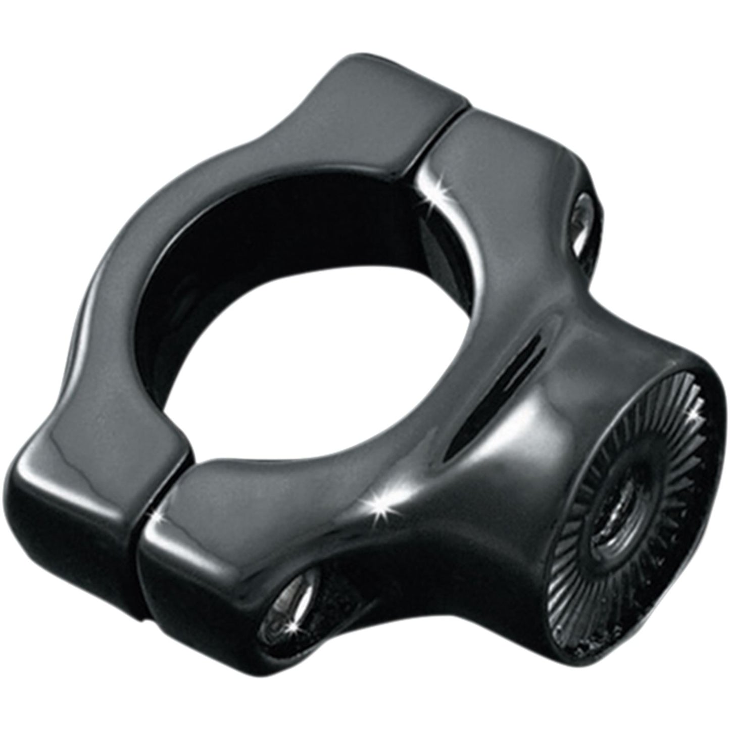 Kuryakyn License Plate Side-Mount - Black 3116_412612