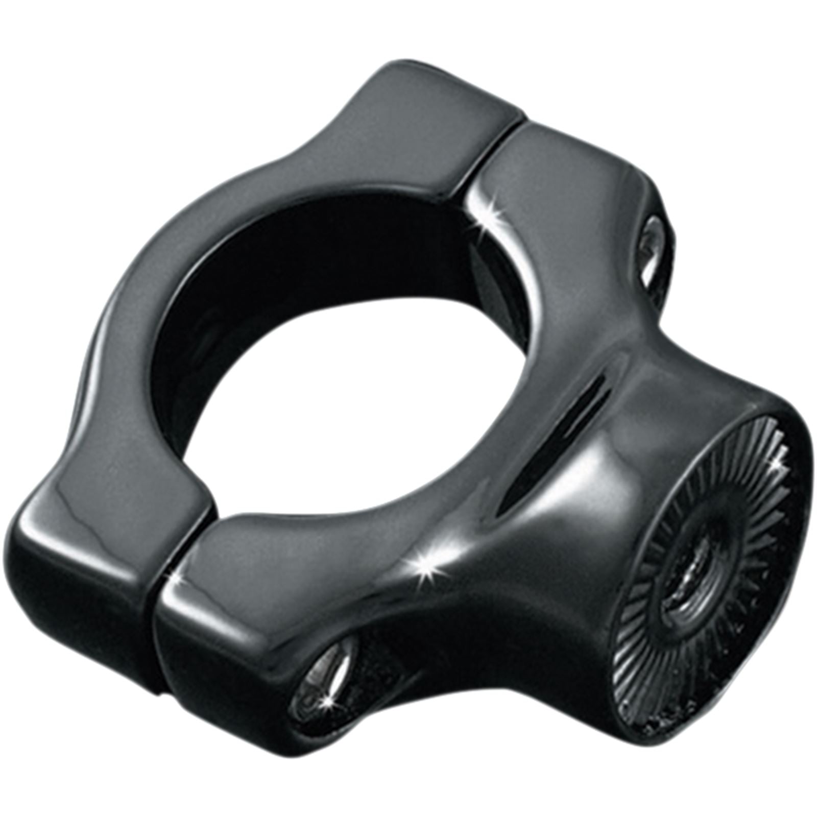 Kuryakyn License Plate Side-Mount - Black 3116_412612