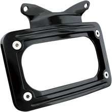 Kuryakyn Curved License Plate Mount - Black 3147_412618