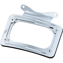 Kuryakyn Curved License Plate Mount - Chrome 3157_412622