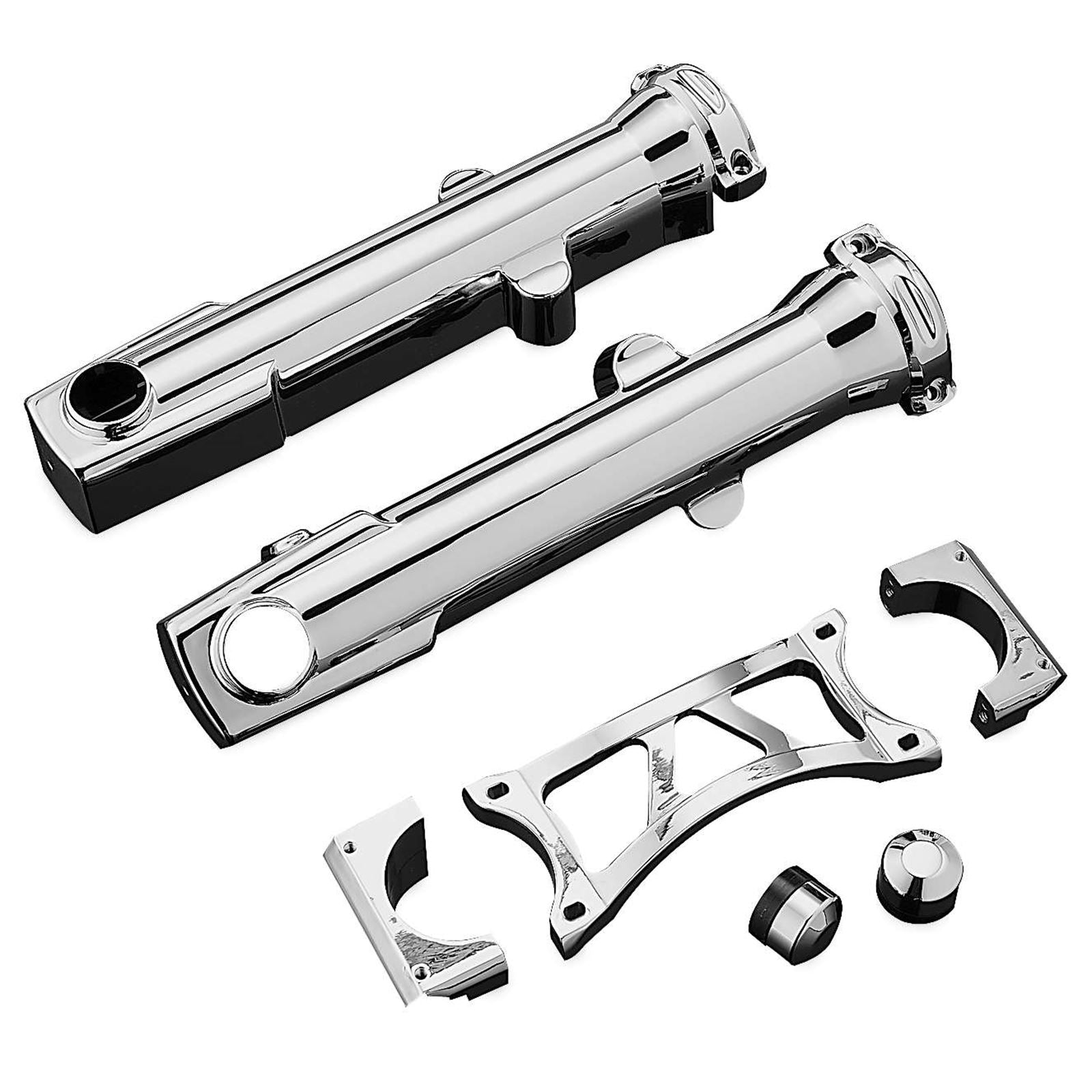 Kuryakyn Fork Skins - Chrome - '04-'13 XL 7202_100818