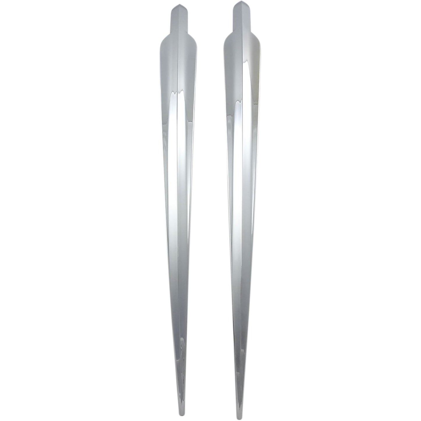 Kuryakyn Top Fender Accents - Chrome 7216_411607