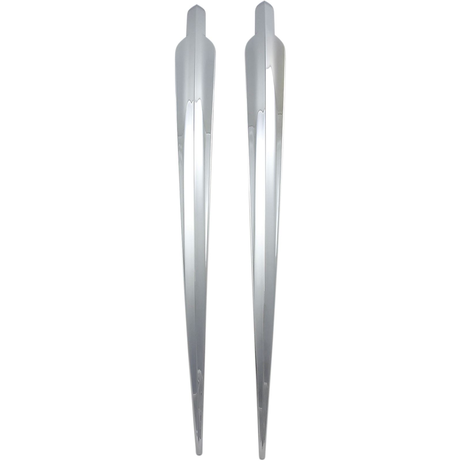 Kuryakyn Top Fender Accents - Chrome 7216_411607