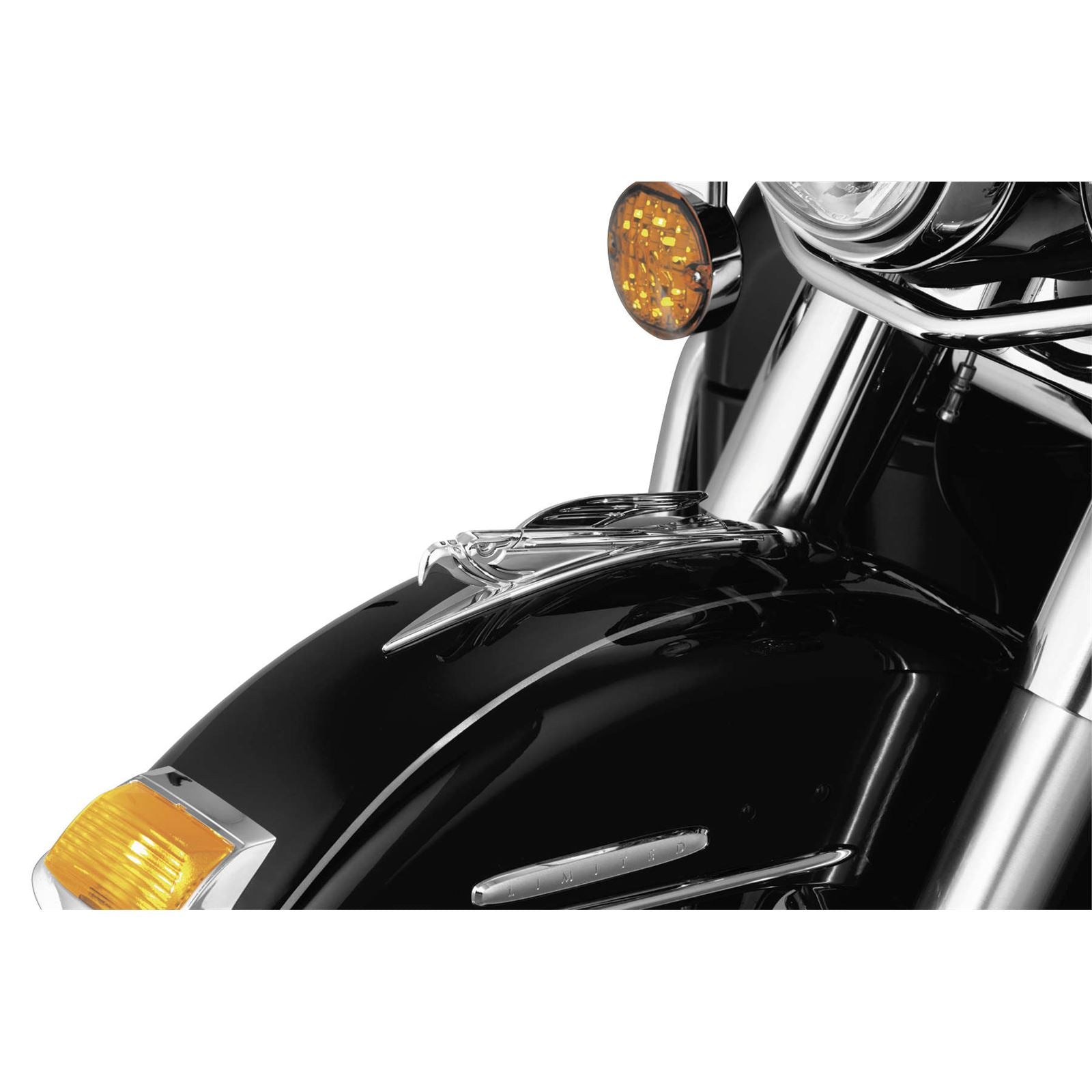 Kuryakyn Deco Eagle Fender Ornament - Chrome 7333_100848