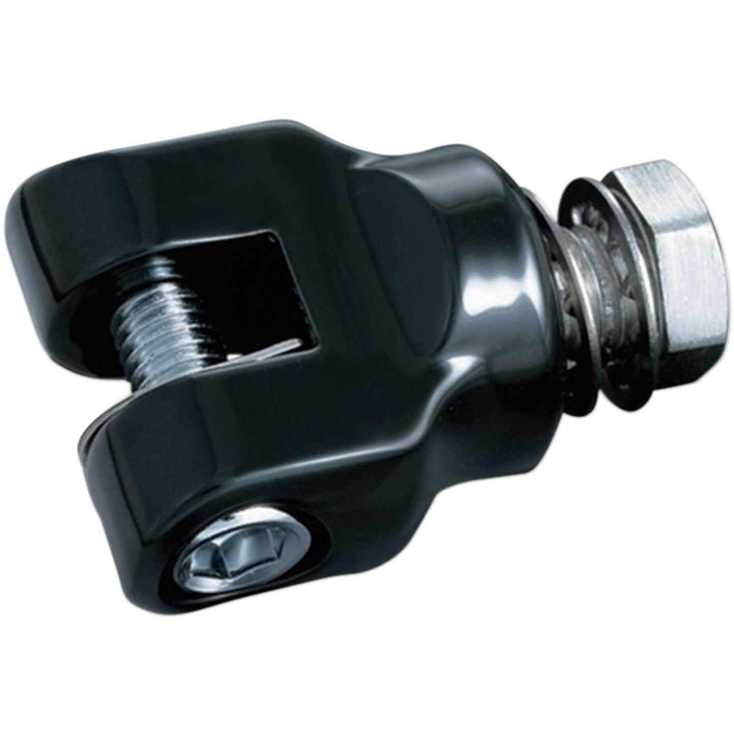 Kuryakyn Magnum Peg Short Mount - Black 7573_412002