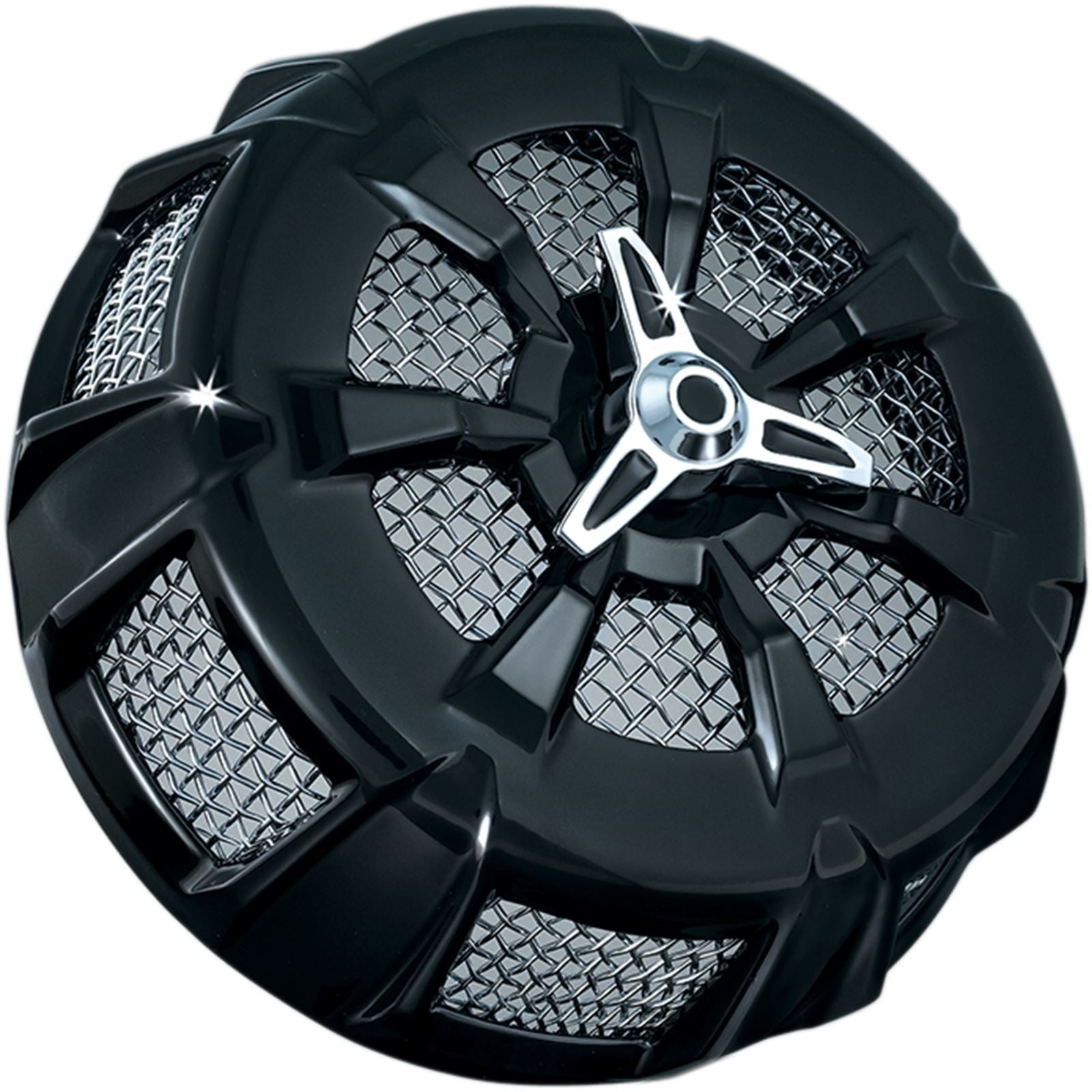 Kuryakyn Cover Black/Chrome Alley Cat 9438_411443