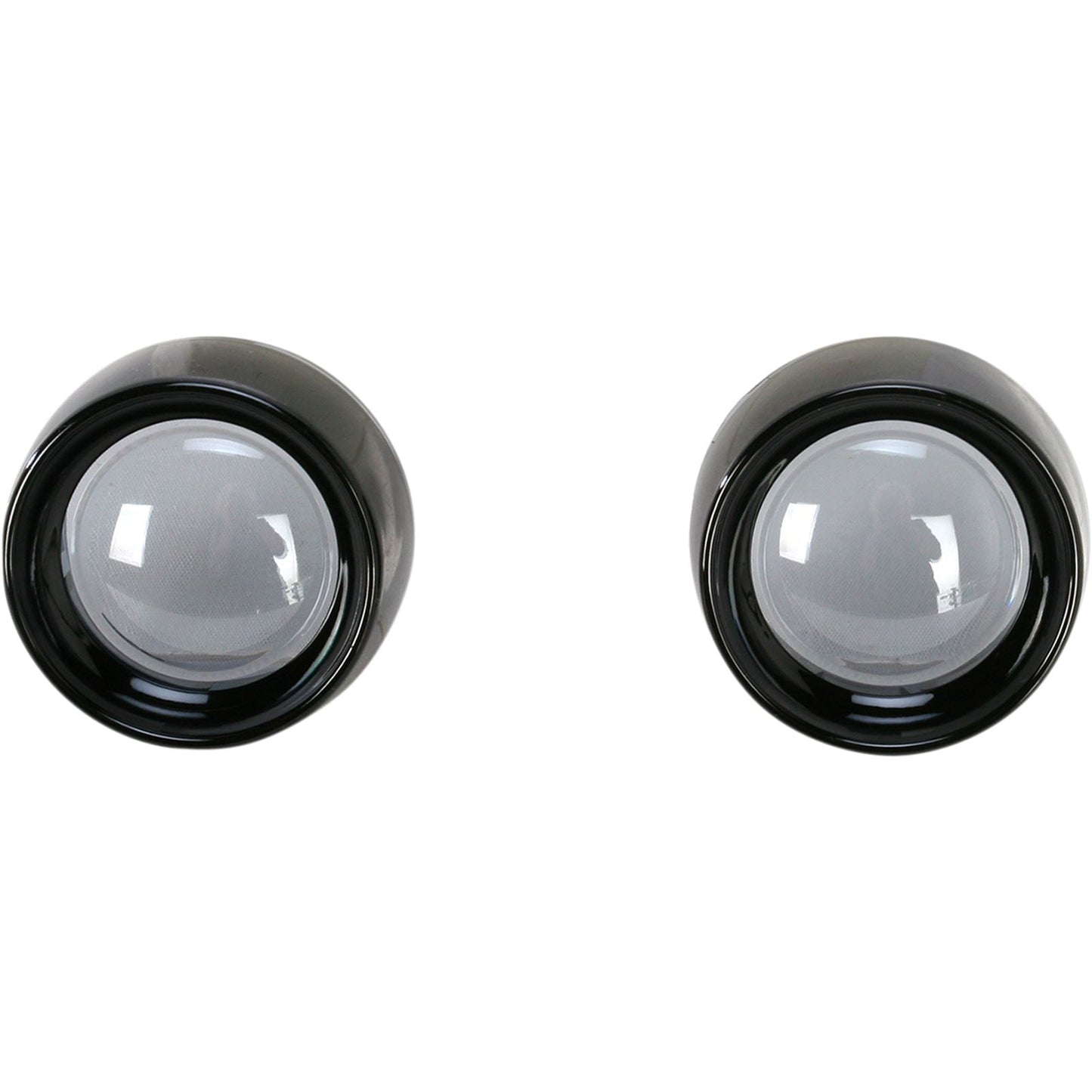 Kuryakyn Deep-Dish Bezels w/Smoke Lens for Bullet Turn Signals For HD 00-20 OPEN-BOX 5480_1493701