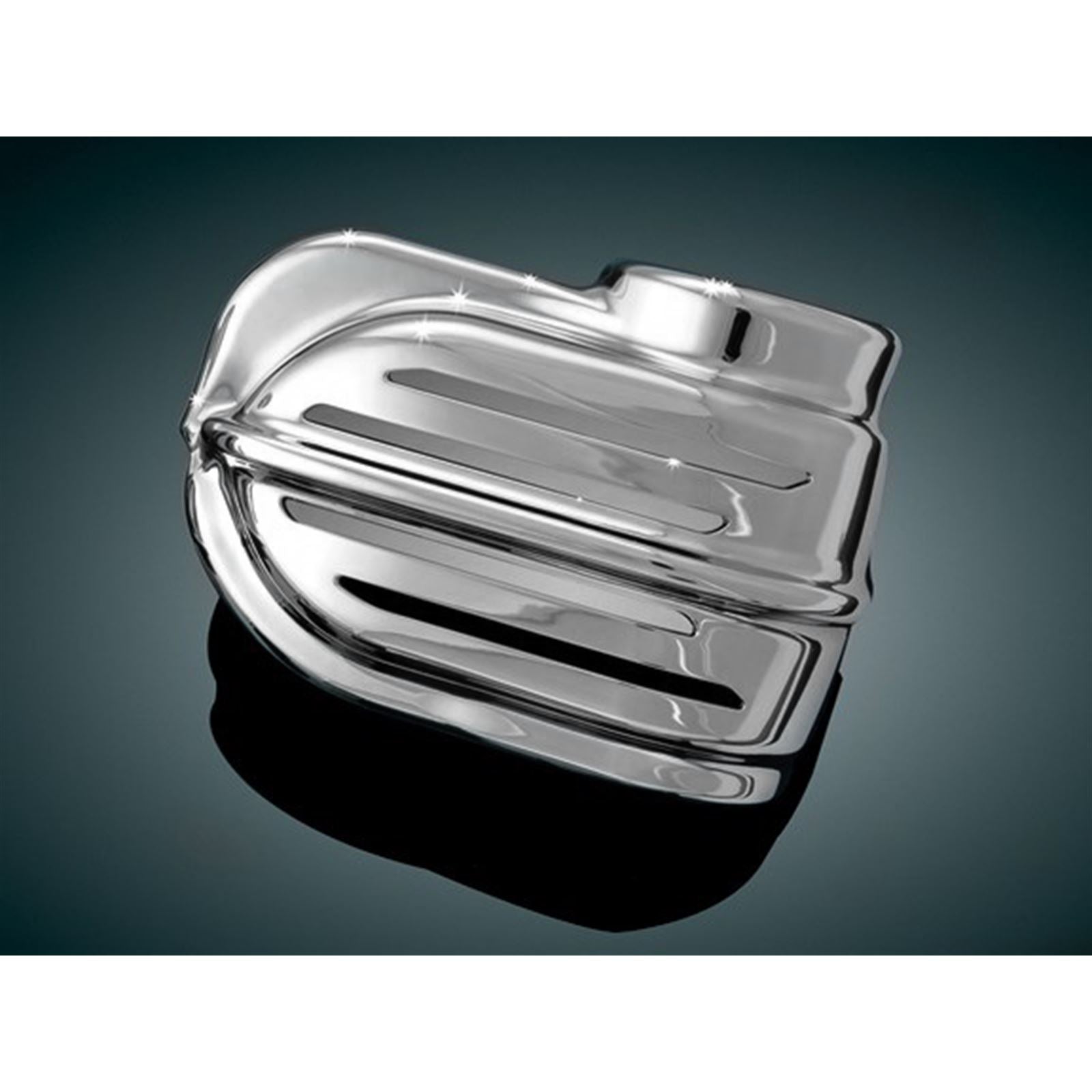 Kuryakyn Bad Boy Wolo Horn Cover for Most Harleys '91-20 - Chrome OPEN-BOX 7732_1524186