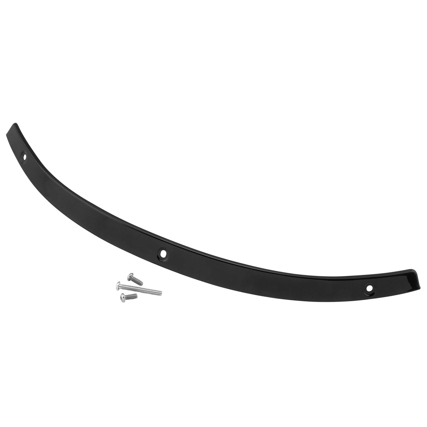 Kuryakyn Windshield Trim FLHT Smooth Black 1389_101169
