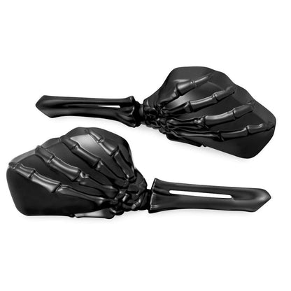 Kuryakyn Skeleton Mirror - Black/Black 1758_101180