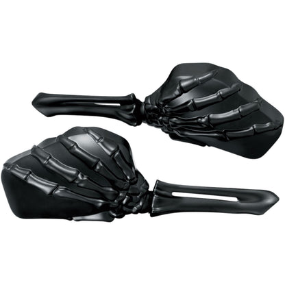 Kuryakyn Skeleton Mirror - Black/Black 1758_411017