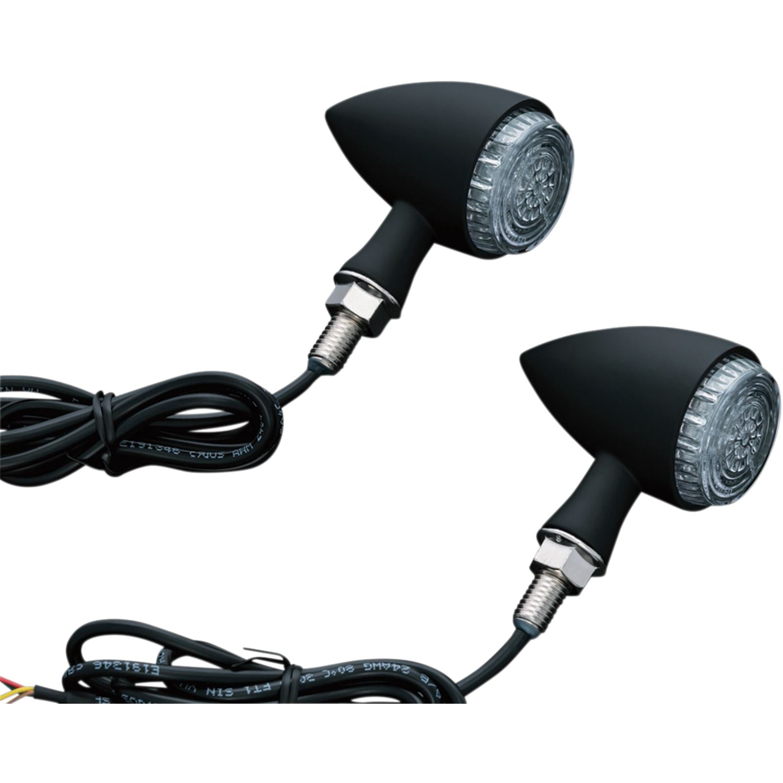 Kuryakyn Torpedo Light - Black/Red - ECE 2509_412479