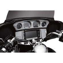 Kuryakyn Deluxe Tri-Line Stereo Trim Kit - Chrome For Harley '14-20 OPEN-BOX 7240_1493711