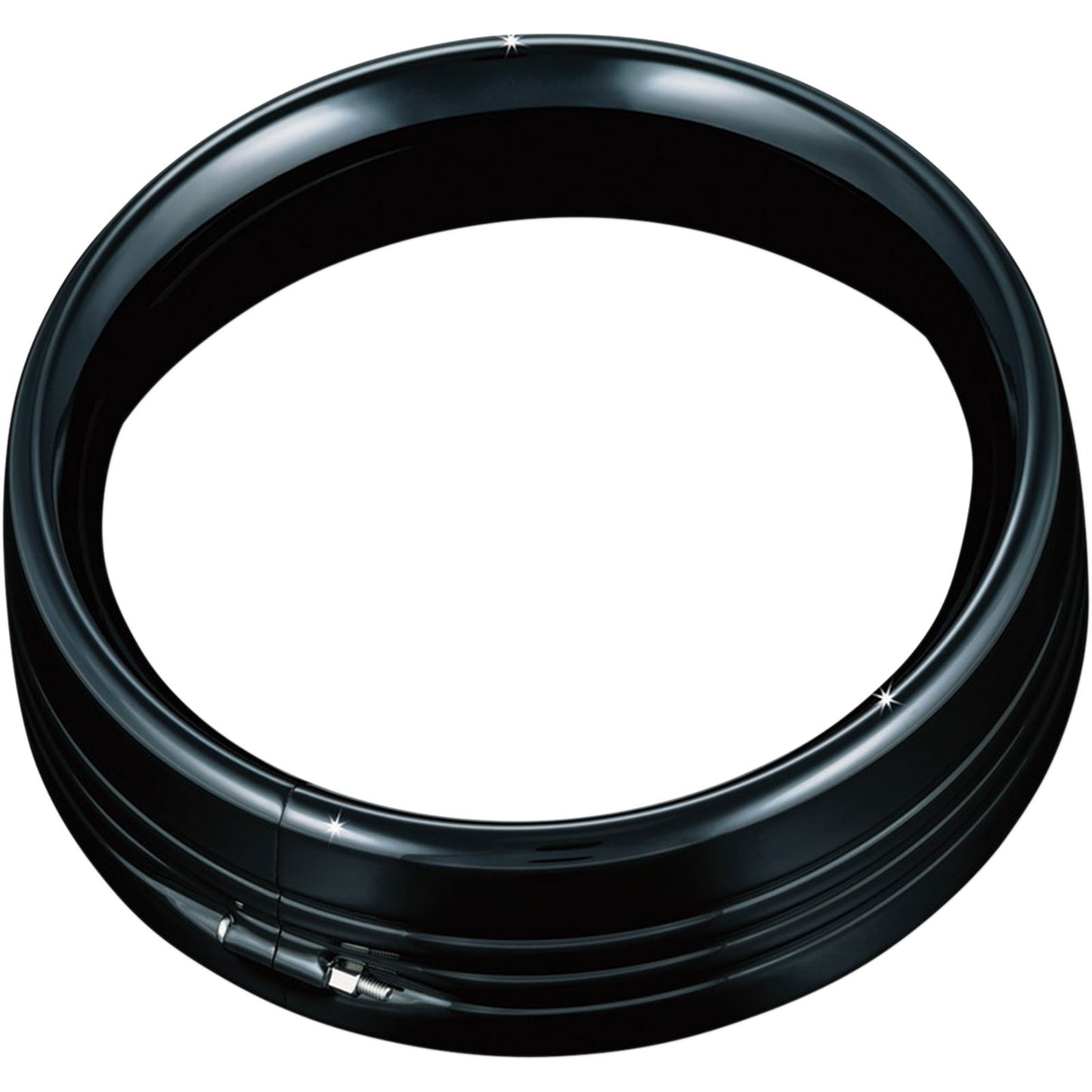 Kuryakyn 7" Headlight Trim - Black 7276_412816