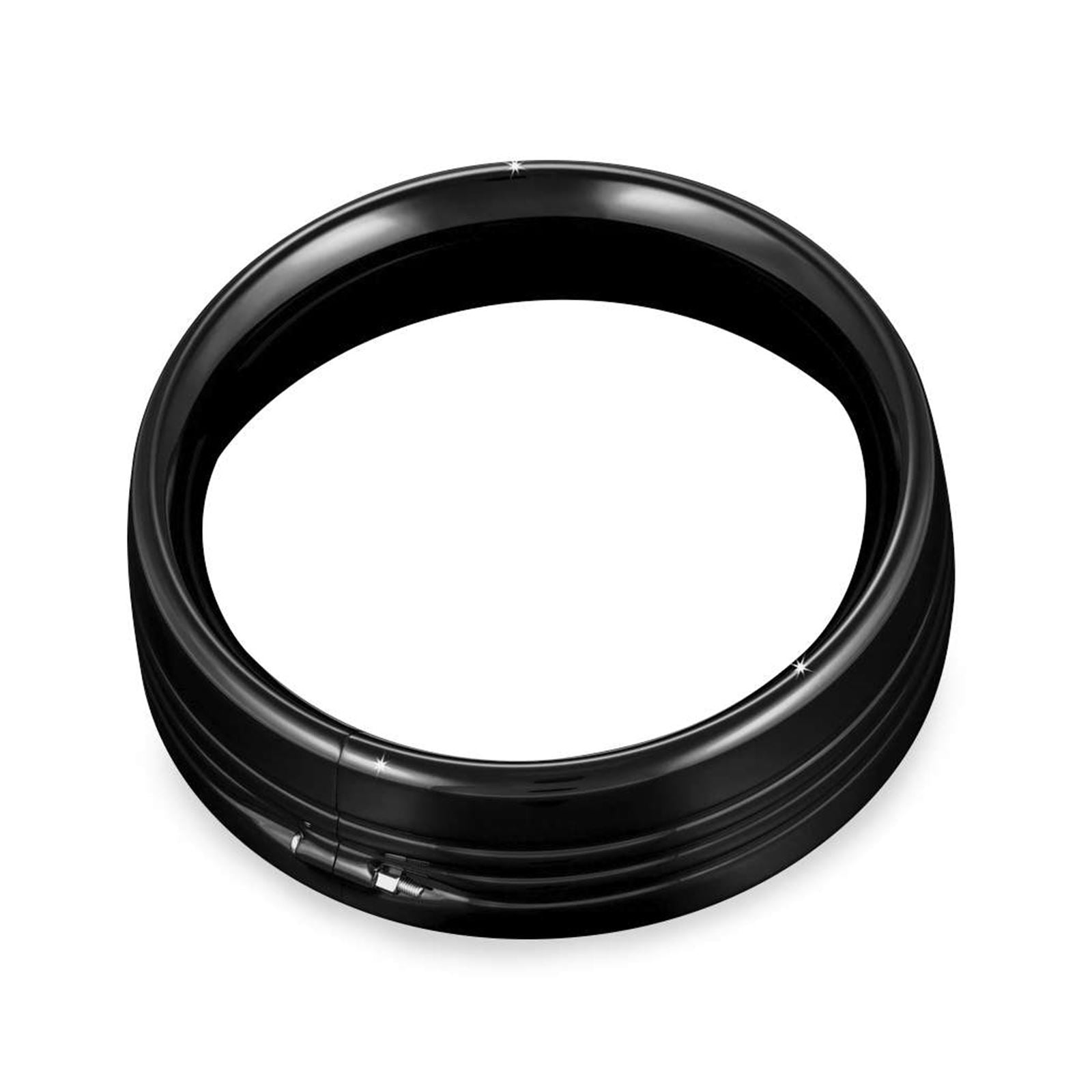Kuryakyn 7" Headlight Trim - Black 7276_101267