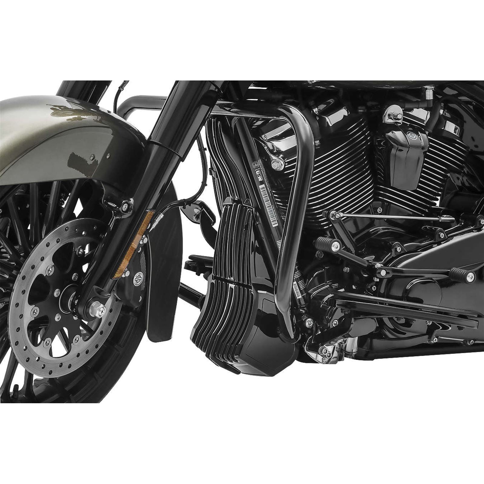 Kuryakyn Precision Regulator Cover Gloss Black 6428_101367