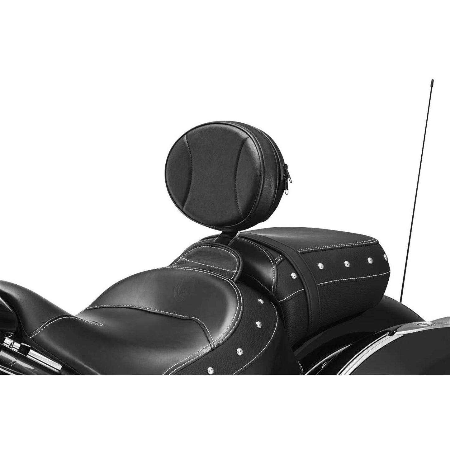 Kuryakyn Plug-n-Go Driver's Backrest Black 1628_101391