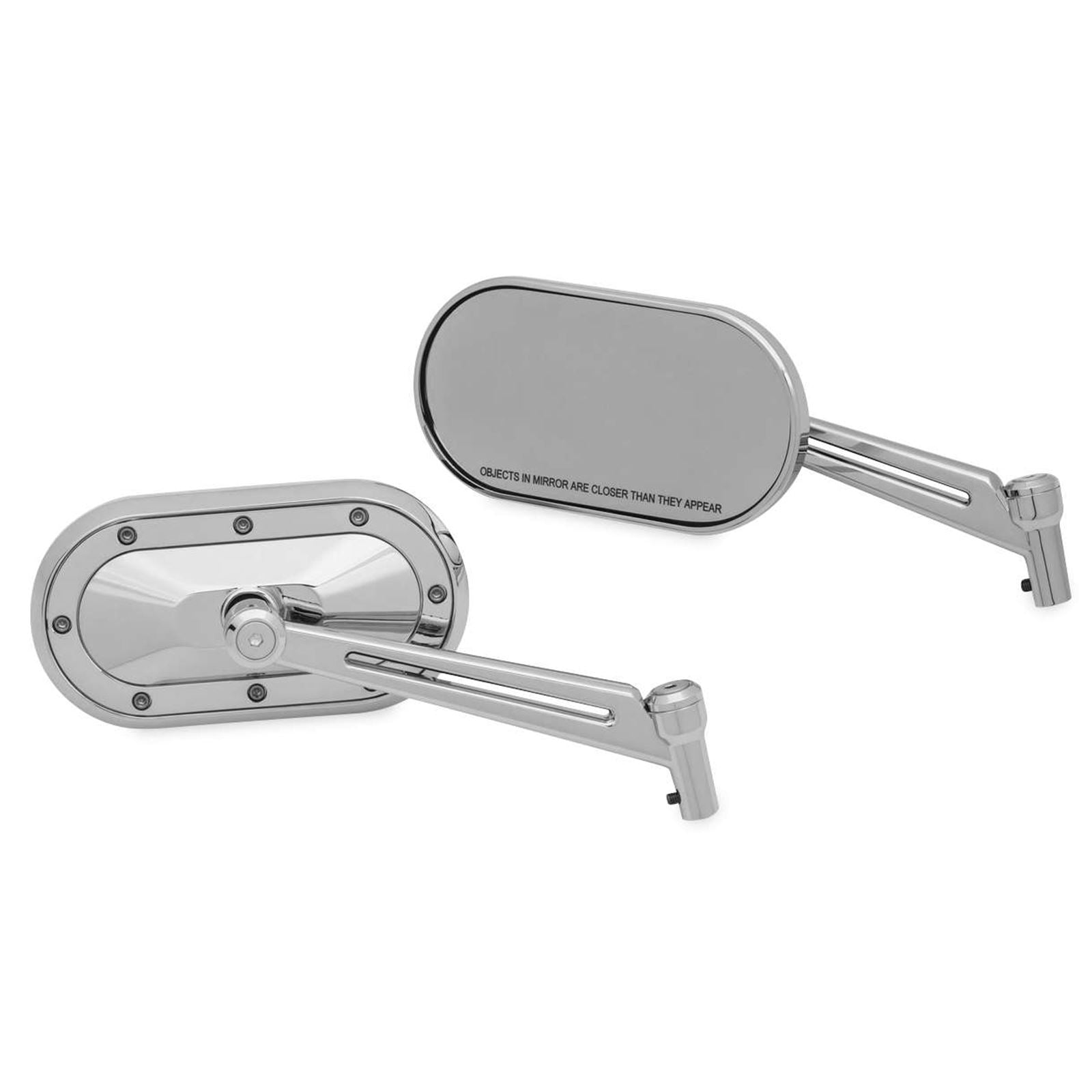 Kuryakyn Heavy Industry Mirrors - Chrome 1736_101399