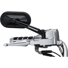 Kuryakyn Heavy Industry Mirrors - Black Satin 1737_411030