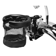Kuryakyn Drink Holder with Mesh Basket and Perch Black 1738_101404