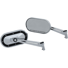 Kuryakyn Heavy Industry Mirrors Chrome/Black 1765_411033