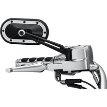Kuryakyn Heavy Industry Mirrors - Black/Chrome 1766_411034
