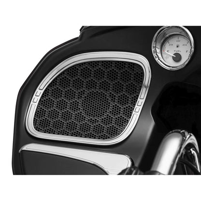 Kuryakyn Speaker Accents For FLTR - Chrome 7385_101452