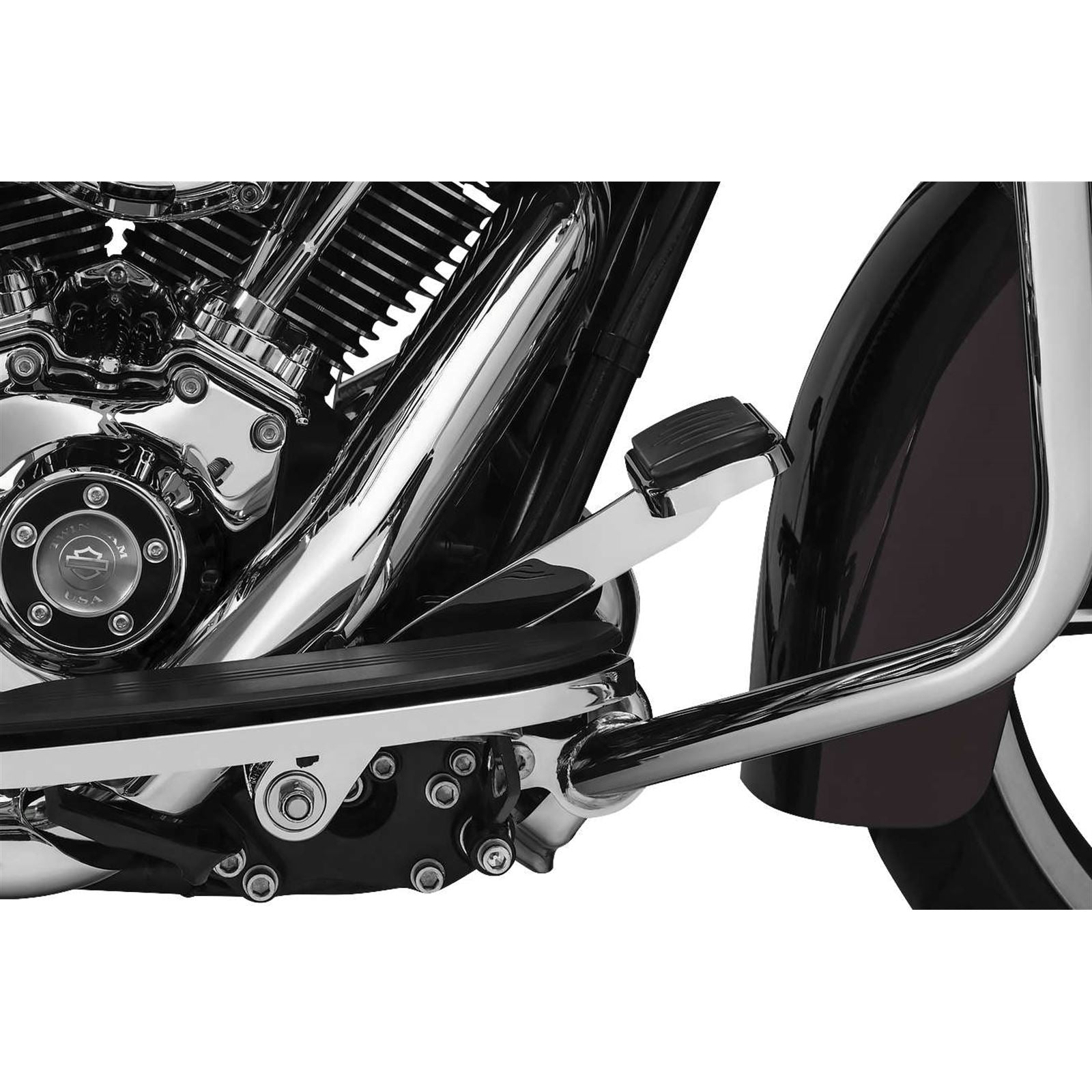 Kuryakyn Extended Brake Pedal - Chrome without Lowers 9670_101465